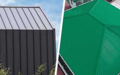 Metal Roof Options: Standing Seam vs. Rib Type